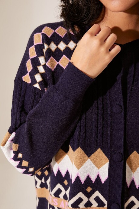 CARDIGAN MOLLY AZUL