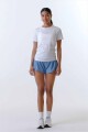 Polo Feather Tech+ Short-Sleeve Top Mujer Pink Crush