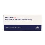 DOLOREN 20 MG. CJ X 10 COMPRIMIDOS única
