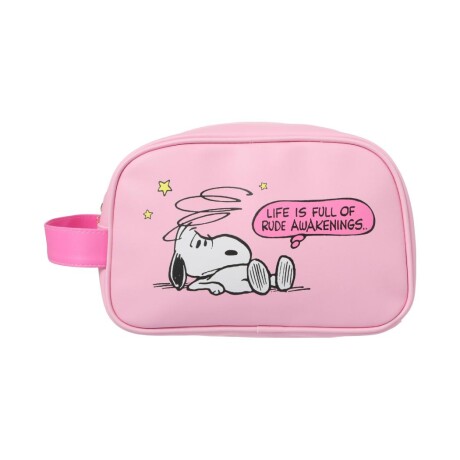 Necessaire Snoopy vintage rosa
