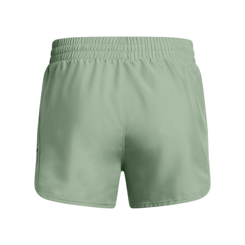 UA Fly By 3'' Shorts-PPL GRN-348