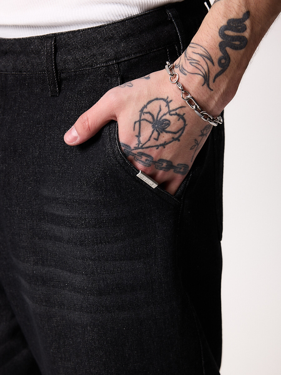 BERMUDA JEAN CLIPA DIXIE Negro