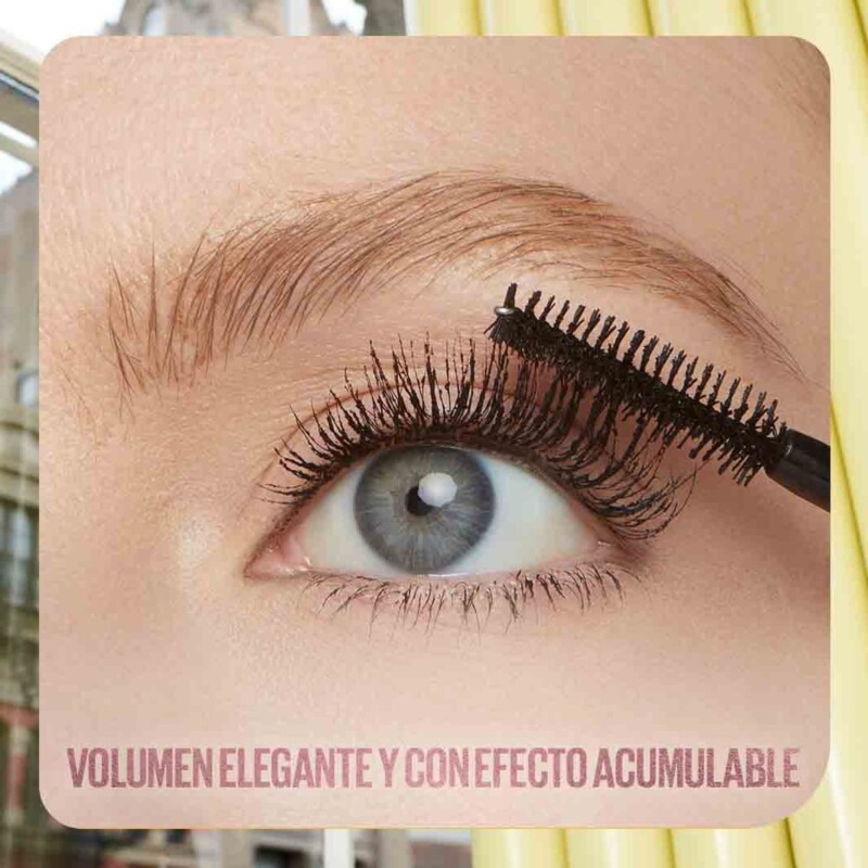 Máscara de Pestañas Maybelline Colossal Bubble Volumen Brownish Black Lavable