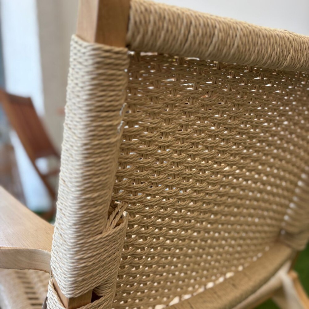 Butaca Hanoi - Madera natural Beige Butaca Hanoi - Madera natural Beige