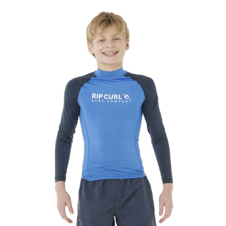 Lycra Rip Curl Shock Upf Niño Azul