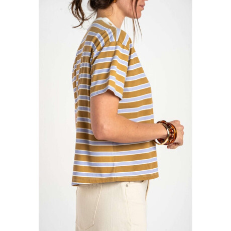 Remera Rayada Algodón Multi