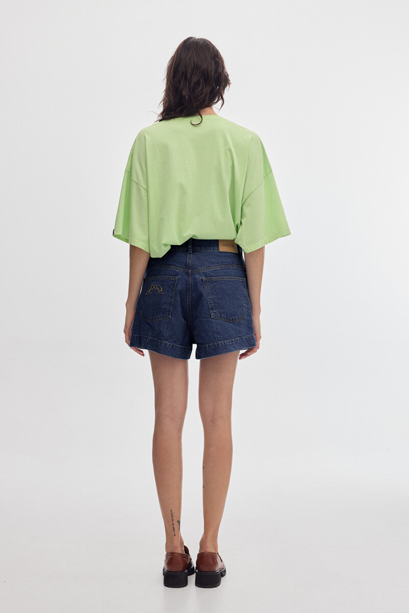 Short Arlo Soft Deep Blue