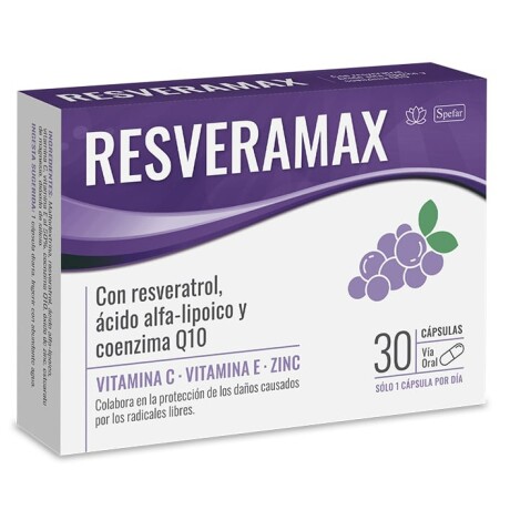 Resveramax 30 Cápsulas Resveramax 30 Cápsulas