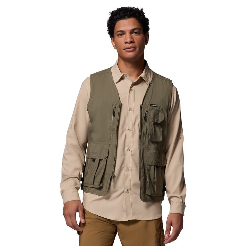 Chaleco Silver Ridge Utility Hombre Stone Green