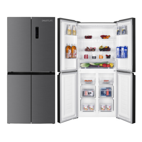 Heladera Smartlife Sl-sbs480s4p Side By Side 404 L HELADERA SMARTLIFE BY SIDE SL-SBS480S4P