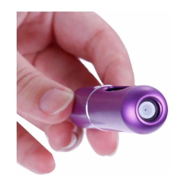 Mini Botella Atomizadora Perfume Portátil Recargable Variante Color Violeta