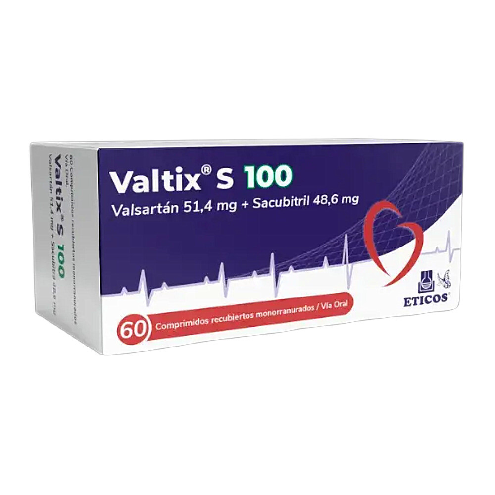 VALTIX S 50 MG CJ X 60 COMP. REC. única