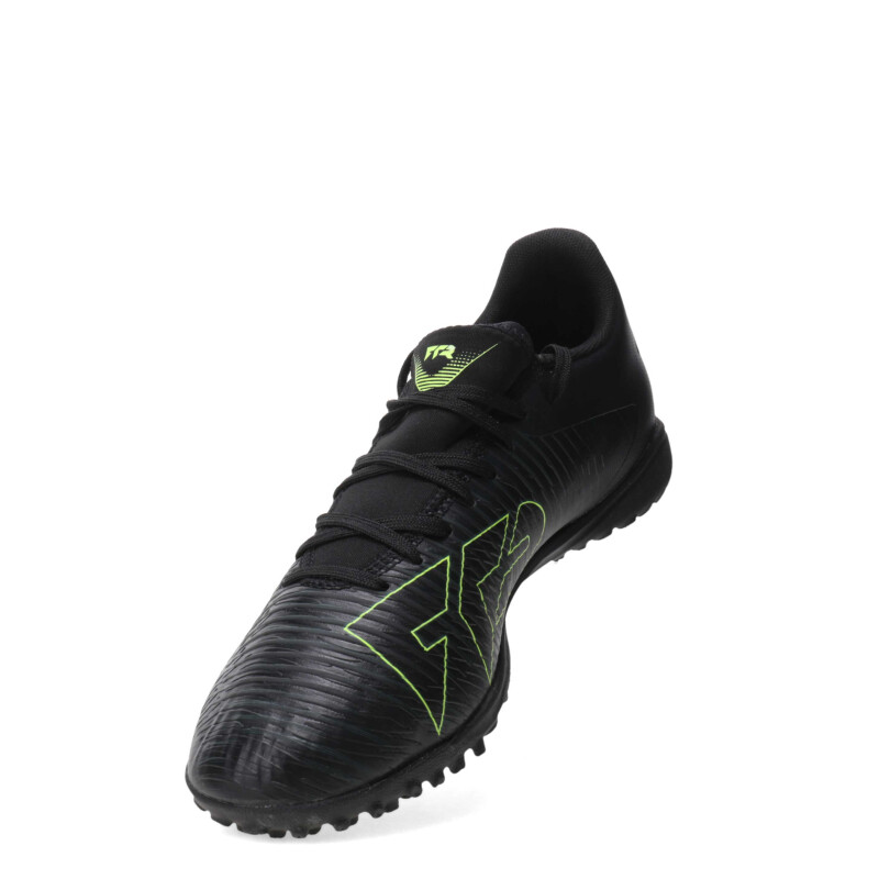 Championes Puma Futbol 5 Future 8 Play TT Masculino Negro - Fluor