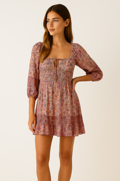 Vestido Axenor Estampado 1