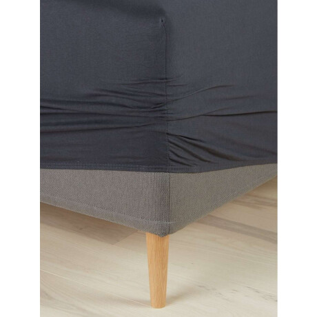 Sabana Bajera Jersey Jenny 90X200X35 Gris Oscuro