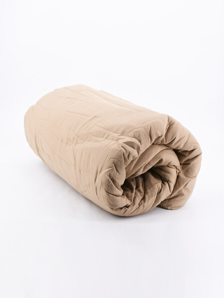 ACOLCHADO 2 PLAZAS BEIGE