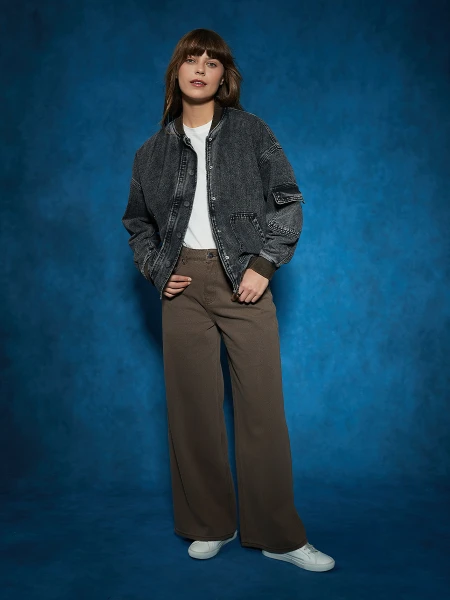 CAMPERA NOUR GRIS OSCURO