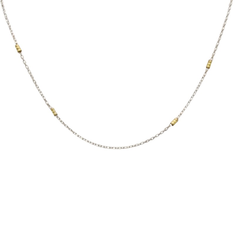 Cadena Force- Plata y Oro-Sin Piedra-CD5067 sinpiedra