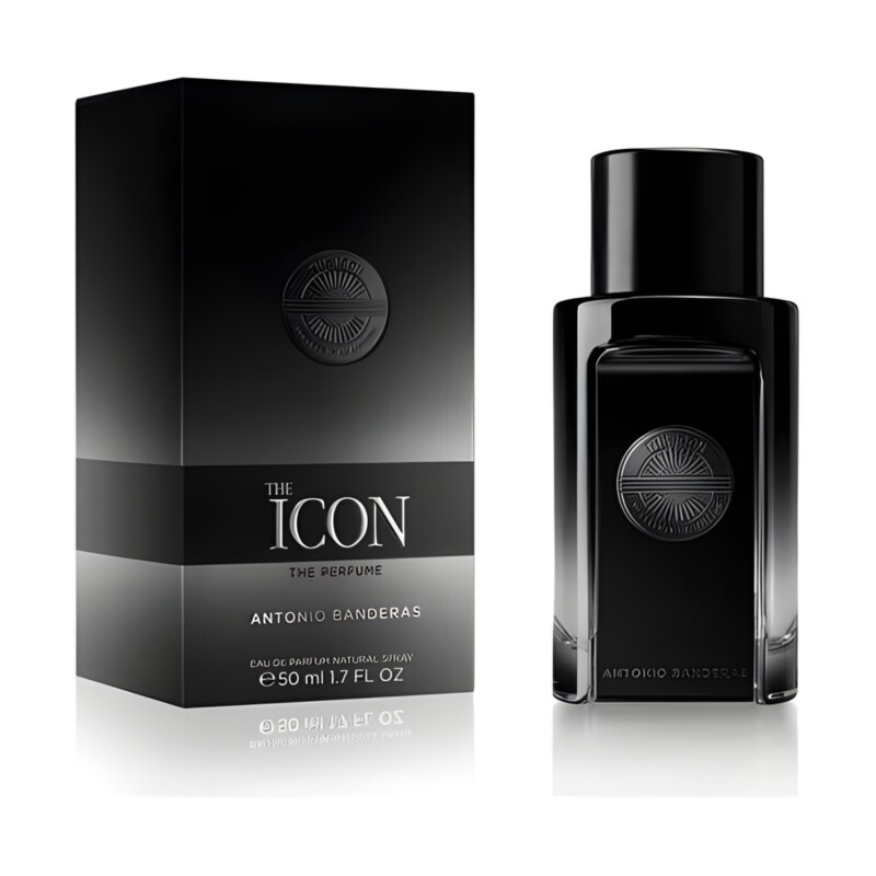 Perfume Antonio Banderas The Icon EDP 50ml fragancia ambarina sofisticada con notas de pimienta para hombres Perfume Antonio Banderas The Icon EDP 50ml fragancia ambarina sofisticada con notas de pimienta para hombres