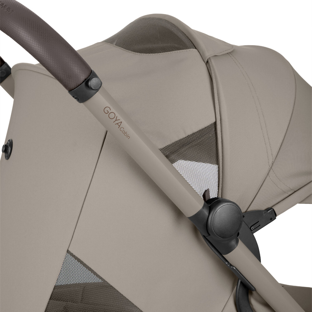 Coche ultra compacto GOYA CABIN kikkaboo champagne Coche ultra compacto GOYA CABIN kikkaboo champagne