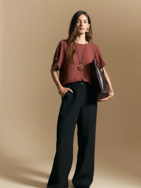 PANTALON ALLIE RINA NEGRO