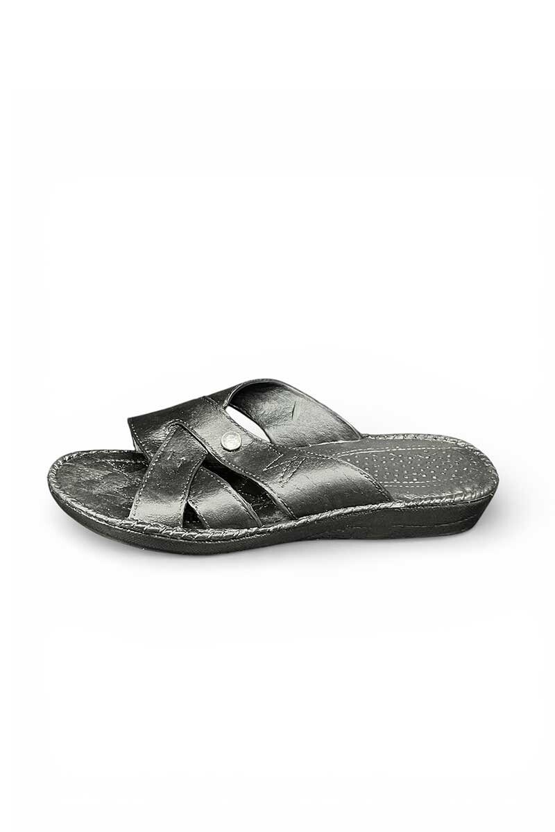 SANDALIA 1 BRILLO Negro