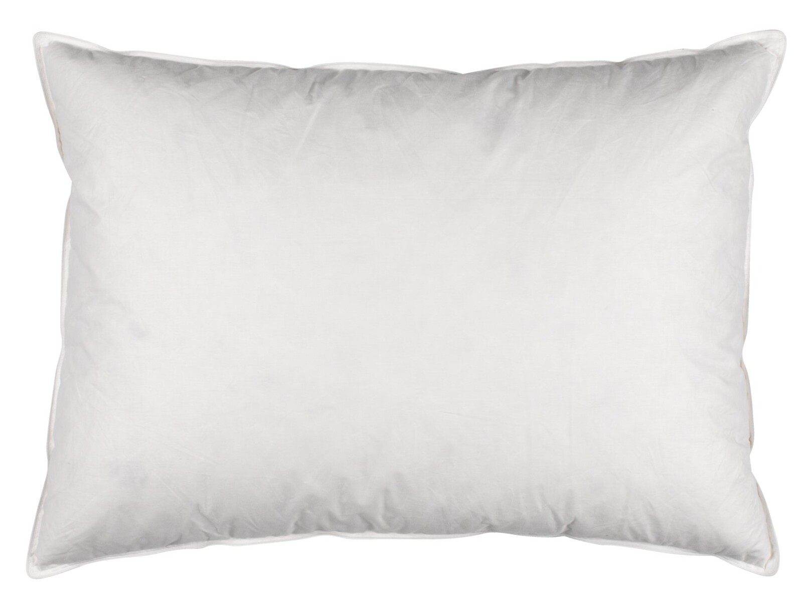 Almohada de plumas de pato 50x70 ALTA - Blanco 