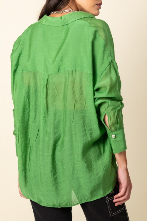 Camisa Lara lisa Verde
