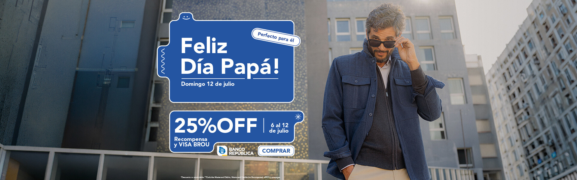 Dia del Padre, Beneficios BROU