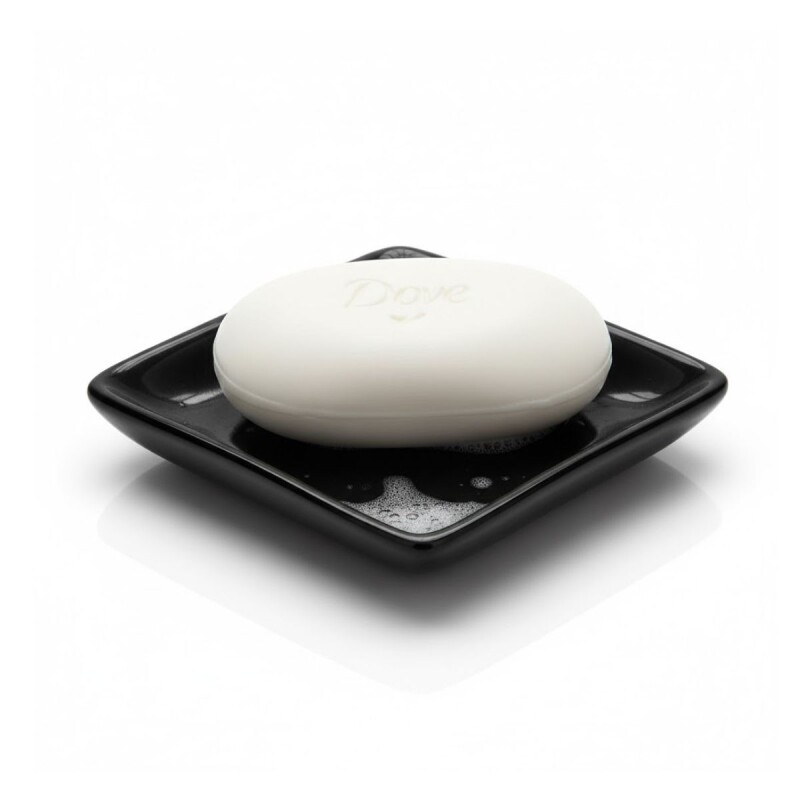 Set x3 piezas de baño en cerámica NEGRO