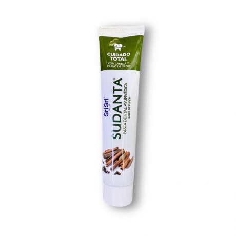 SRI SRI SUDANTA PASTA DENTAL CON CANELA Y CLAVO DE OLOR 100g SRI SRI SUDANTA PASTA DENTAL CON CANELA Y CLAVO DE OLOR 100g