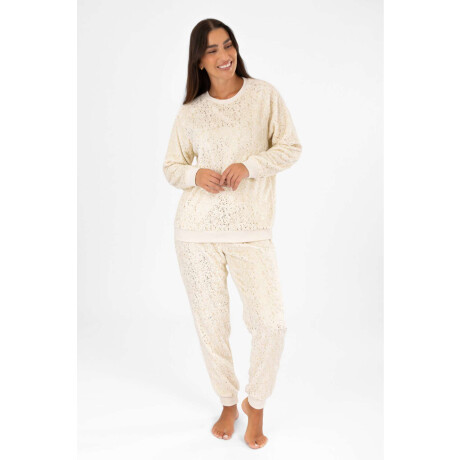 Pijama golden hearts Marfil