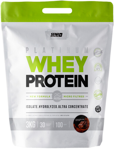 Suplemento Whey Protein Star Nutrition Platinum 3Kg Chocolate