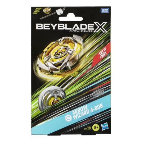 TROMPO BEYBLADE X KIT INICIAL ARROW WIZARD 4-80B TROMPO BEYBLADE X KIT INICIAL ARROW WIZARD 4-80B