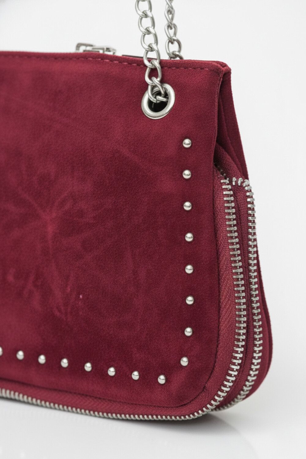 Cartera Betsy Rojo Oscuro