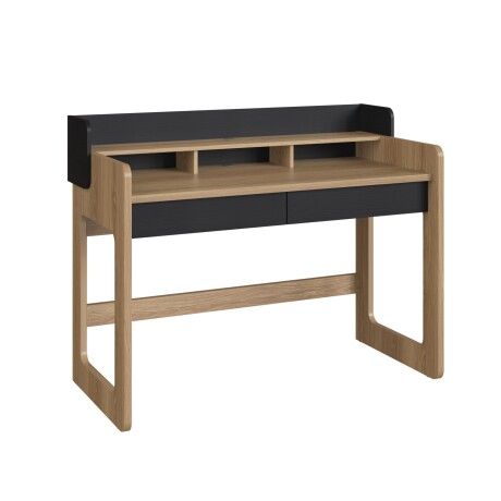 Escritorio Flexus 128 Negro y Madera