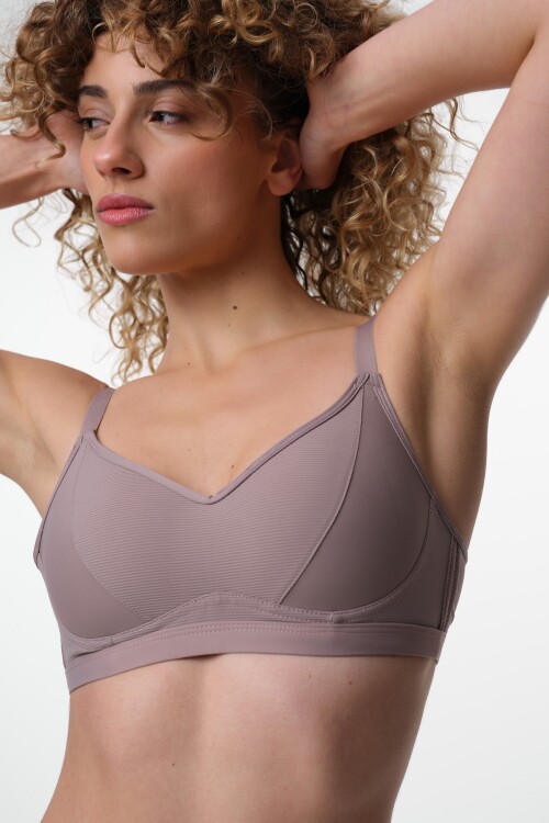 Soutien Violette Beige