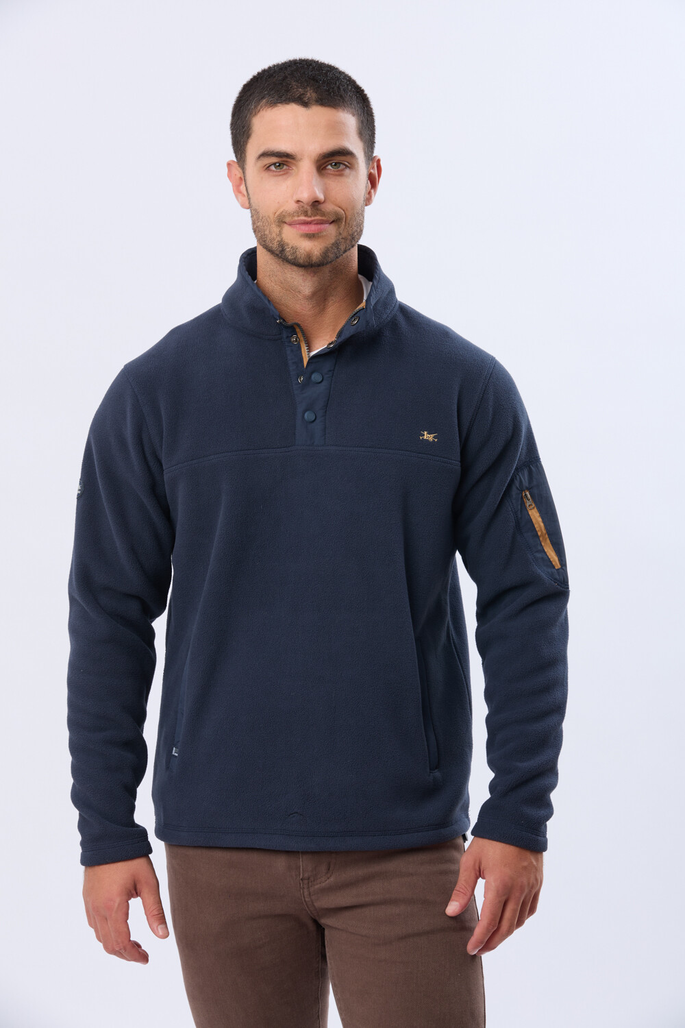 BUZO POLAR DE ABRIGO Azul