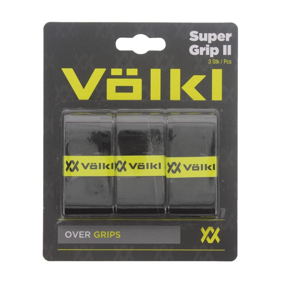 Overgrip Volkl Super Grip II Pack x3 - Negro 