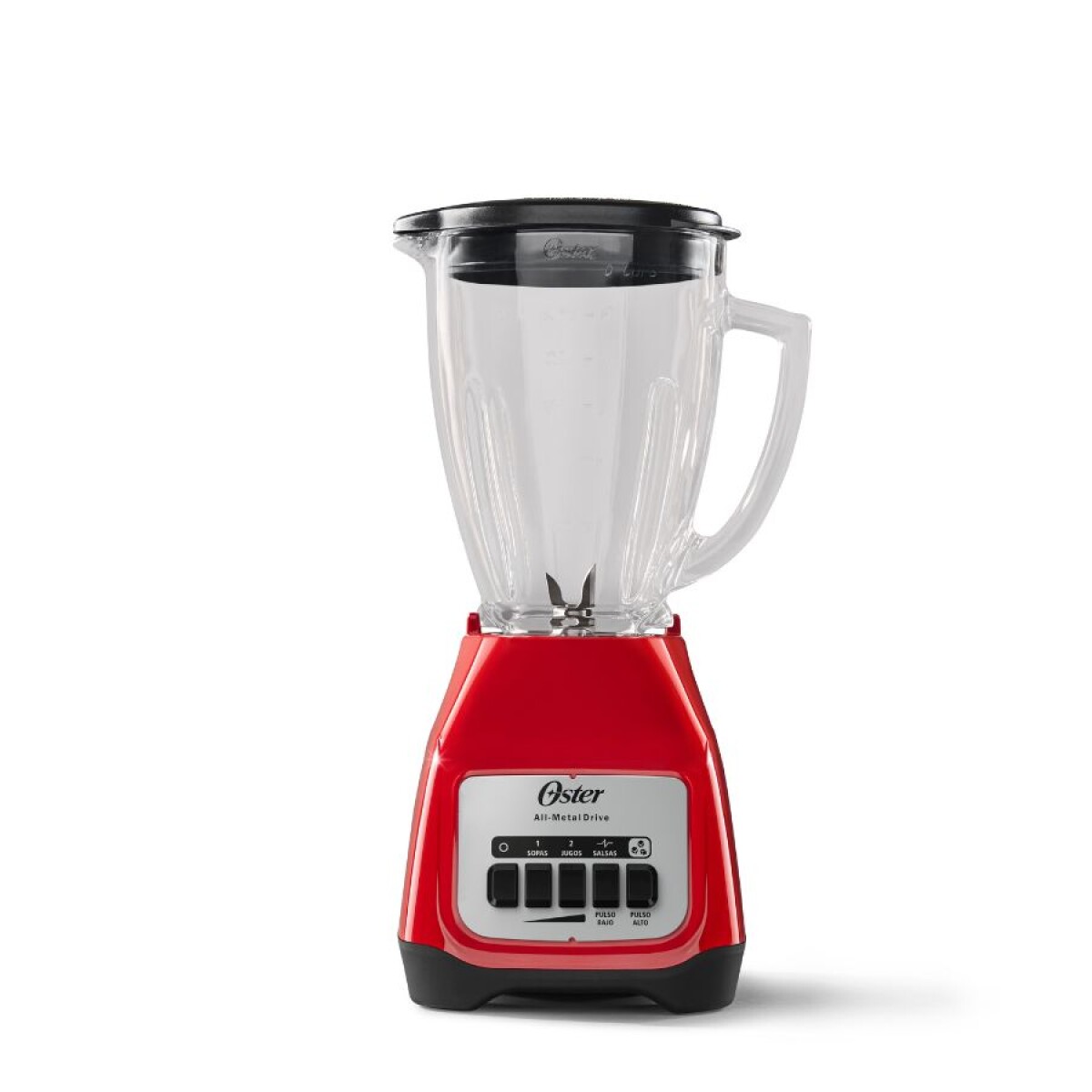 Licuadora Oster 550 W 2 Niveles 1.5L - ROJO 
