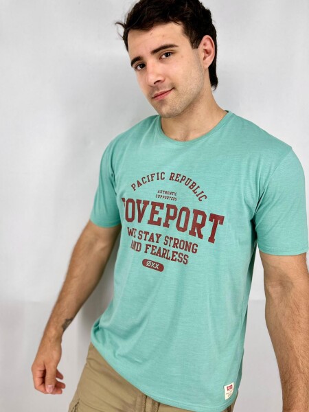 T-SHIRT OXX S007-24 VERDE