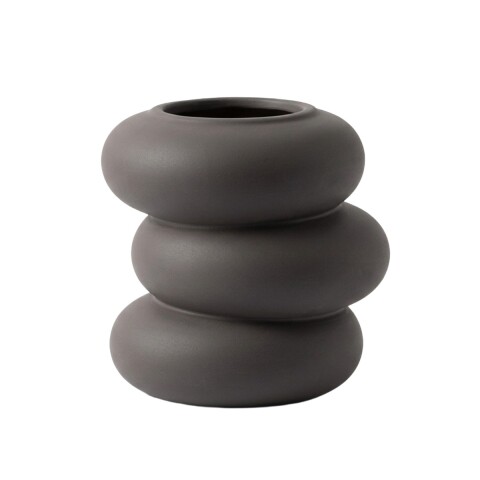 BASE CERAMICA GRIS OSC 13X18CM Unica