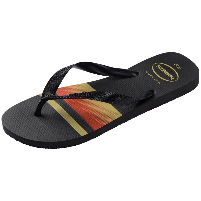Sandalias Havaianas Top Basic FC Hombre Negro/negro/negro/negro