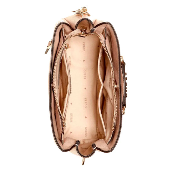 Cartera Guess Emera Chica Beige 0