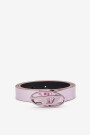 CINTURON D LOGO B-1DR Rosa
