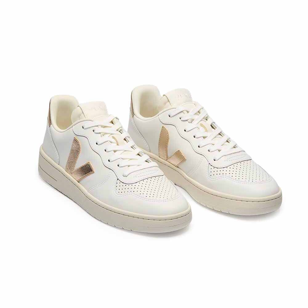 Zapatillas Veja V-10 Mujer Blanco