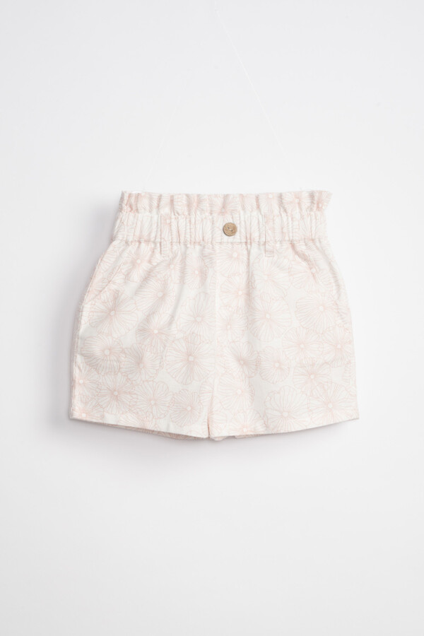 Short paper bag Flores Blanco
