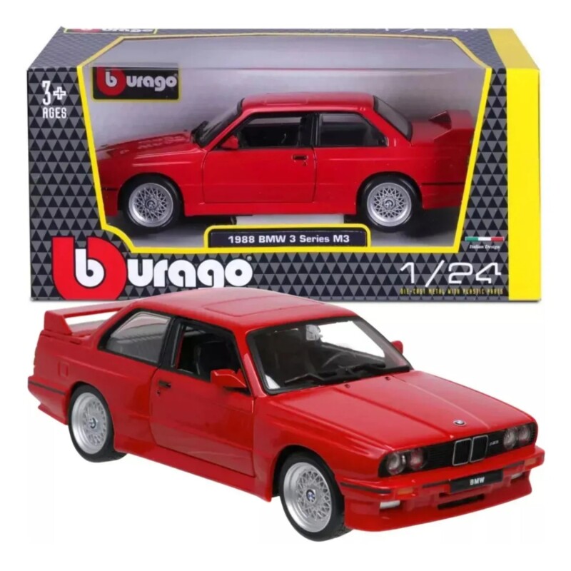 Juguete Bburago Auto Miniatura Coleccionable Escala 1:24 BMW 21100