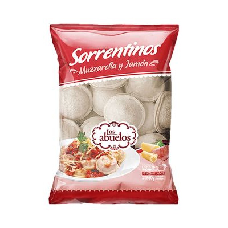 SORRENTINOS MUZZARELLA Y JAMON LOS ABUELOS SORRENTINOS MUZZARELLA Y JAMON LOS ABUELOS