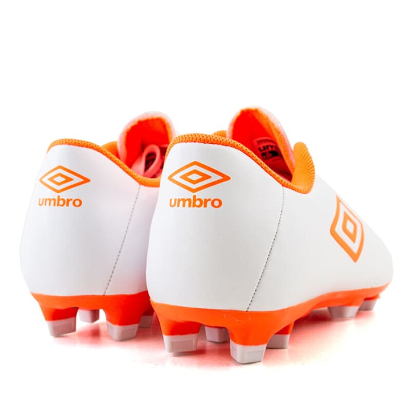 Championes Umbro Classico II de Niños - 20203660 Blanco-naranja